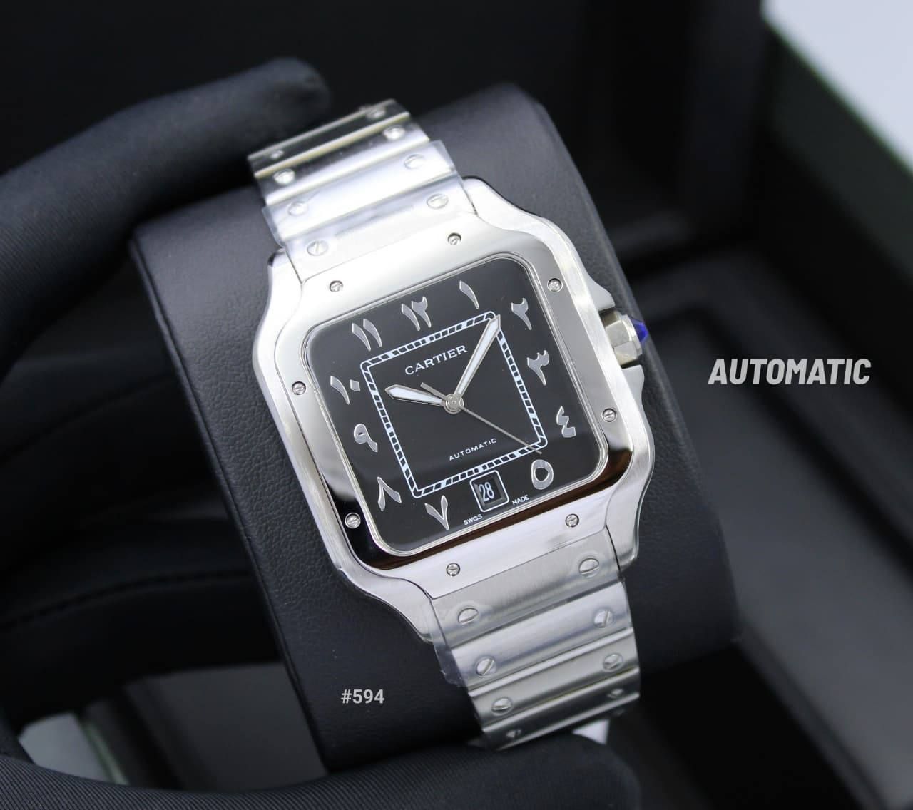 Classic Cartier Santos Inspired Watch – Executive Luxury (High Master Quality) | D-E03 – Image 3