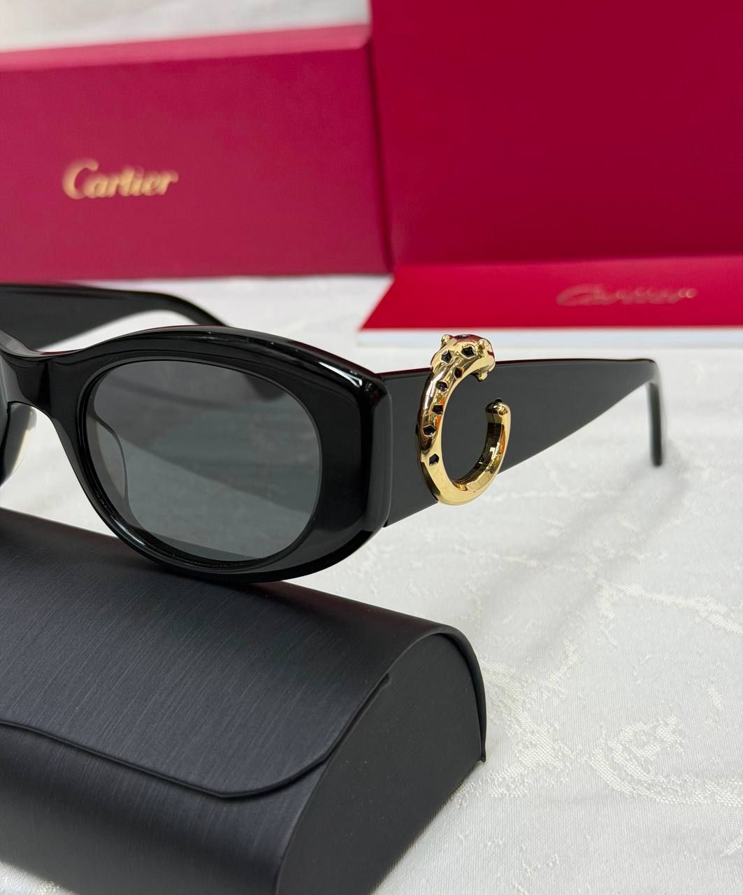 Cartier High Master Luxury Sunglasses | Elegance & Modern Style | UAE | D-E56 – Image 1