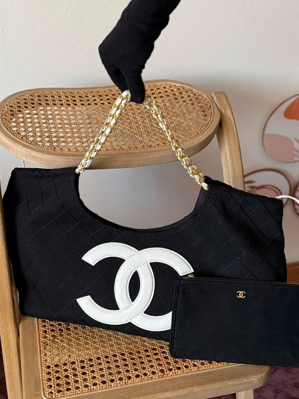 Chanel Handbag with Matching Wallet High Master | Luxury Fashion UAE | D-E56 – Image 1
