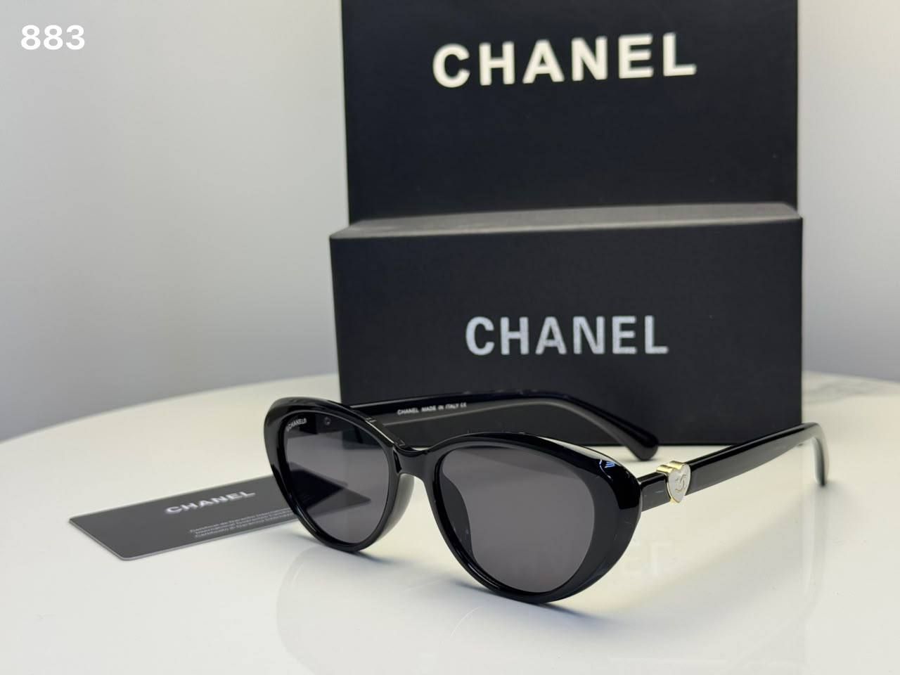 Chanel Sunglasses (Copy One) – Premium UV Protection & Iconic Designer Style in the UAE | D-E45 – Image 2