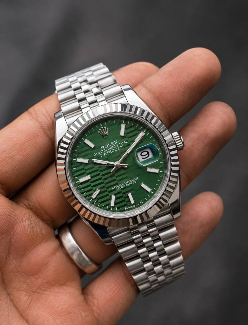 Classic Datejust Luxury Watch – Rolex-Inspired Premium Edition (Copy 1) with Mega Color Selection | D-E01 – Image 14