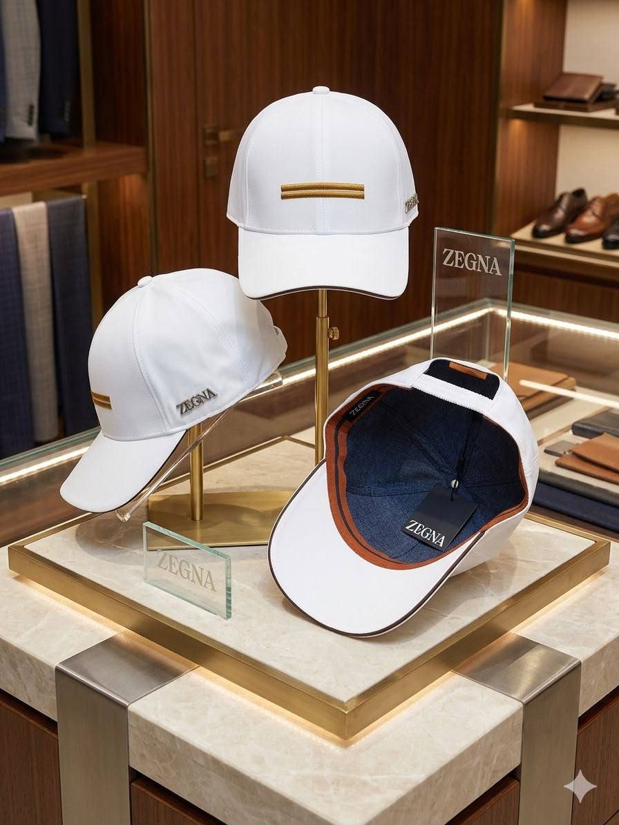 كاب "Zegna" الفاخر – الأناقة العصرية بأعلى جودة (كوبي ون) | D-A47 – Image 1