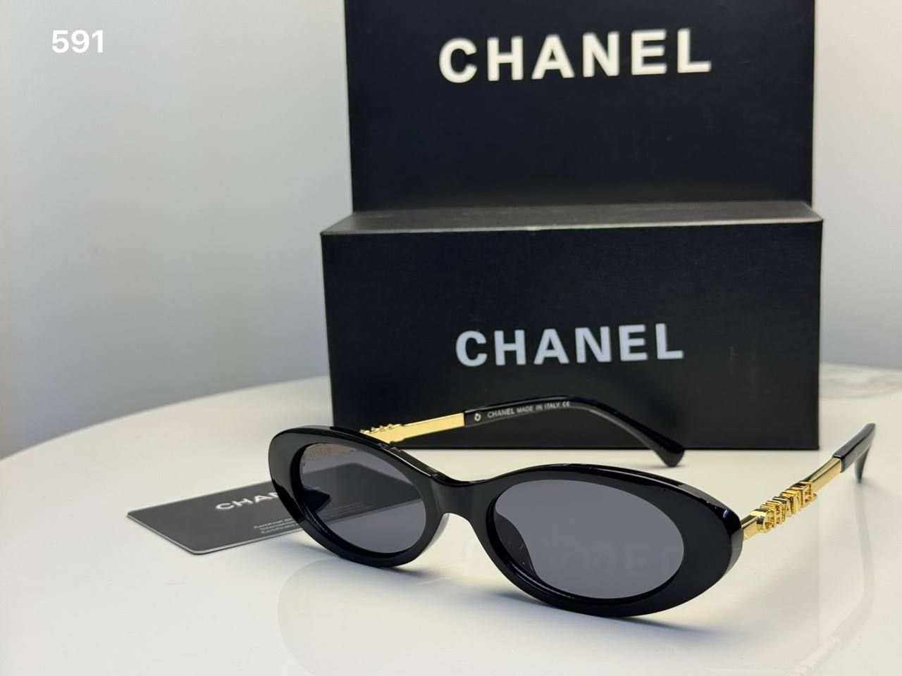 Chanel Sunglasses (Copy One) – Premium UV Protection & Iconic Designer Style in the UAE | D-E45 – Image 20