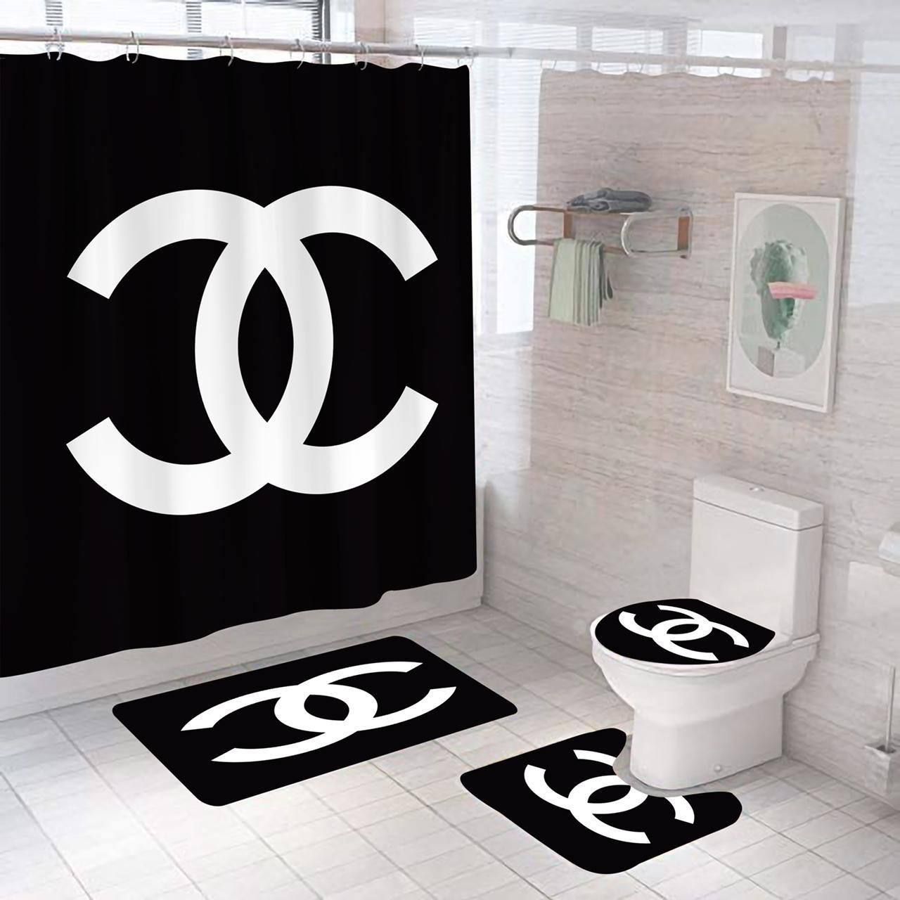 Premium 4-Piece Matching Bathroom Set – Luxury Designer Styling & Comfort | D-E49 – Image 12