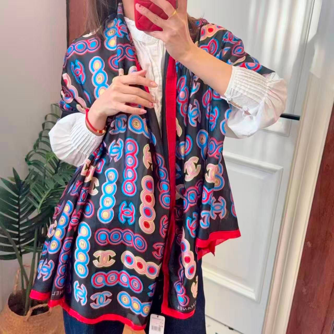 Designer Luxury Scarves (Copy One) – Soft & Elegant Statement Scarves for the UAE | D-E47 – Image 27