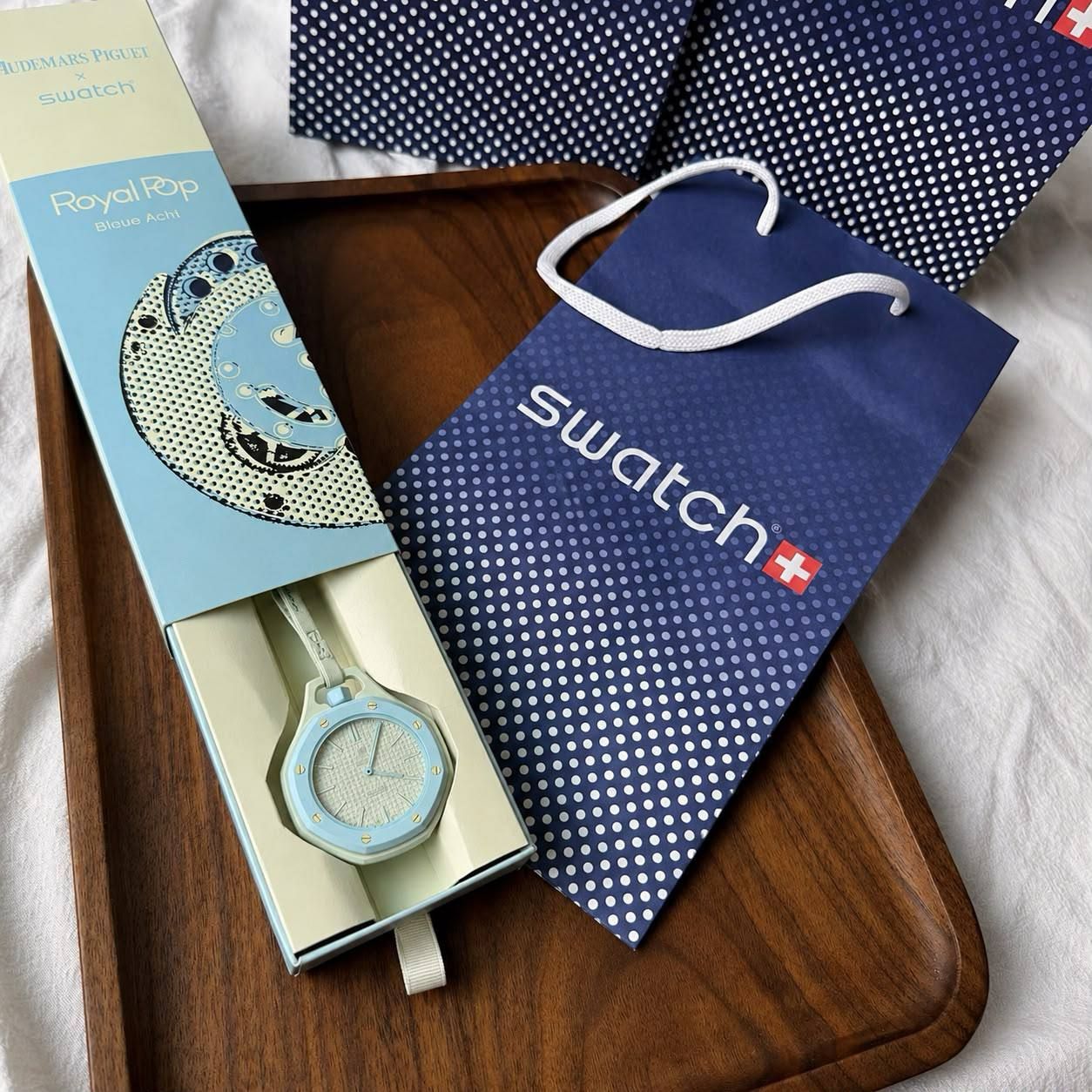 Audemars Piguet x Swatch Royal Pop Watch Copy One | Sporty Design & Fast Delivery UAE 🇦🇪 | D-E13 – Image 3