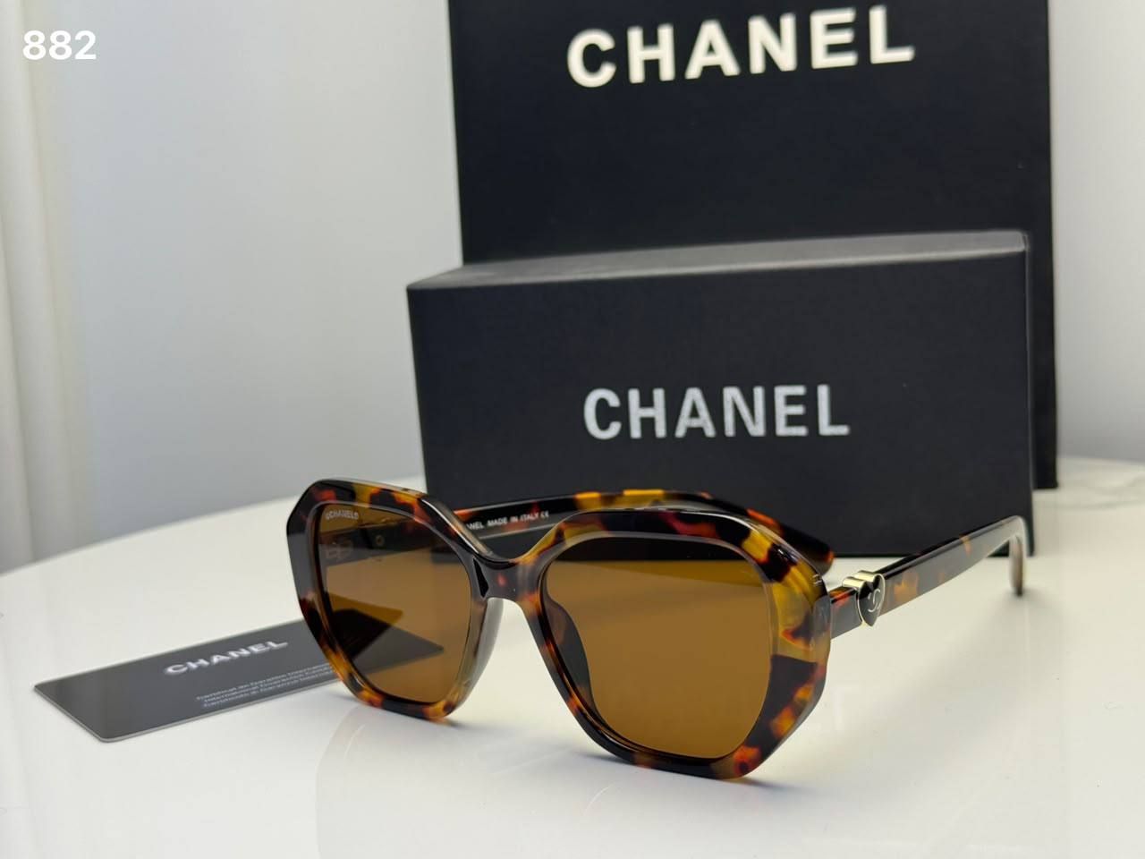 Chanel Sunglasses (Copy One) – Premium UV Protection & Iconic Designer Style in the UAE | D-E45 – Image 6
