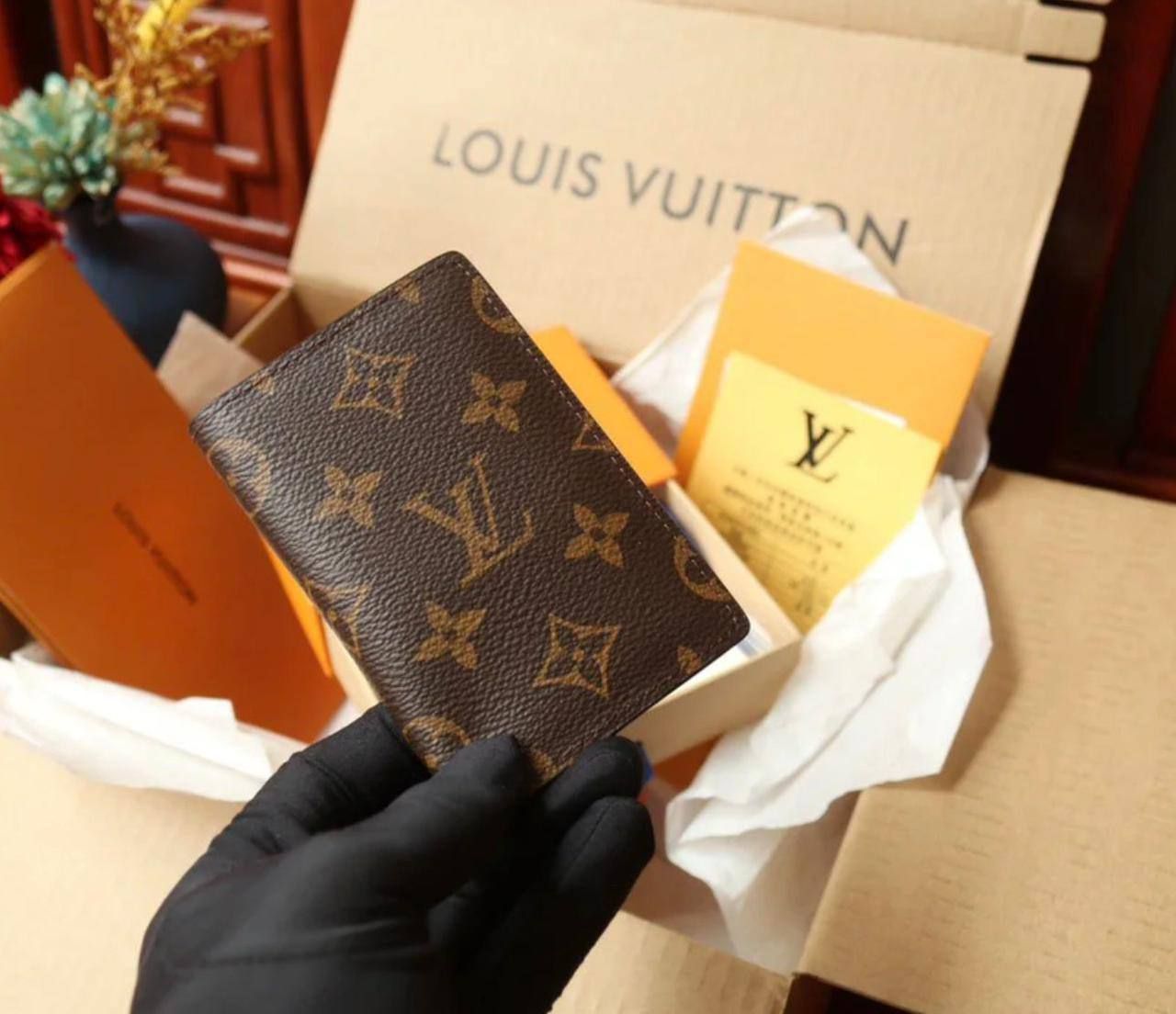 Louis Vuitton Mini Wallet (Copy One) – Compact Designer Wallet & Smart Storage in the UAE | D-E43 – Image 13