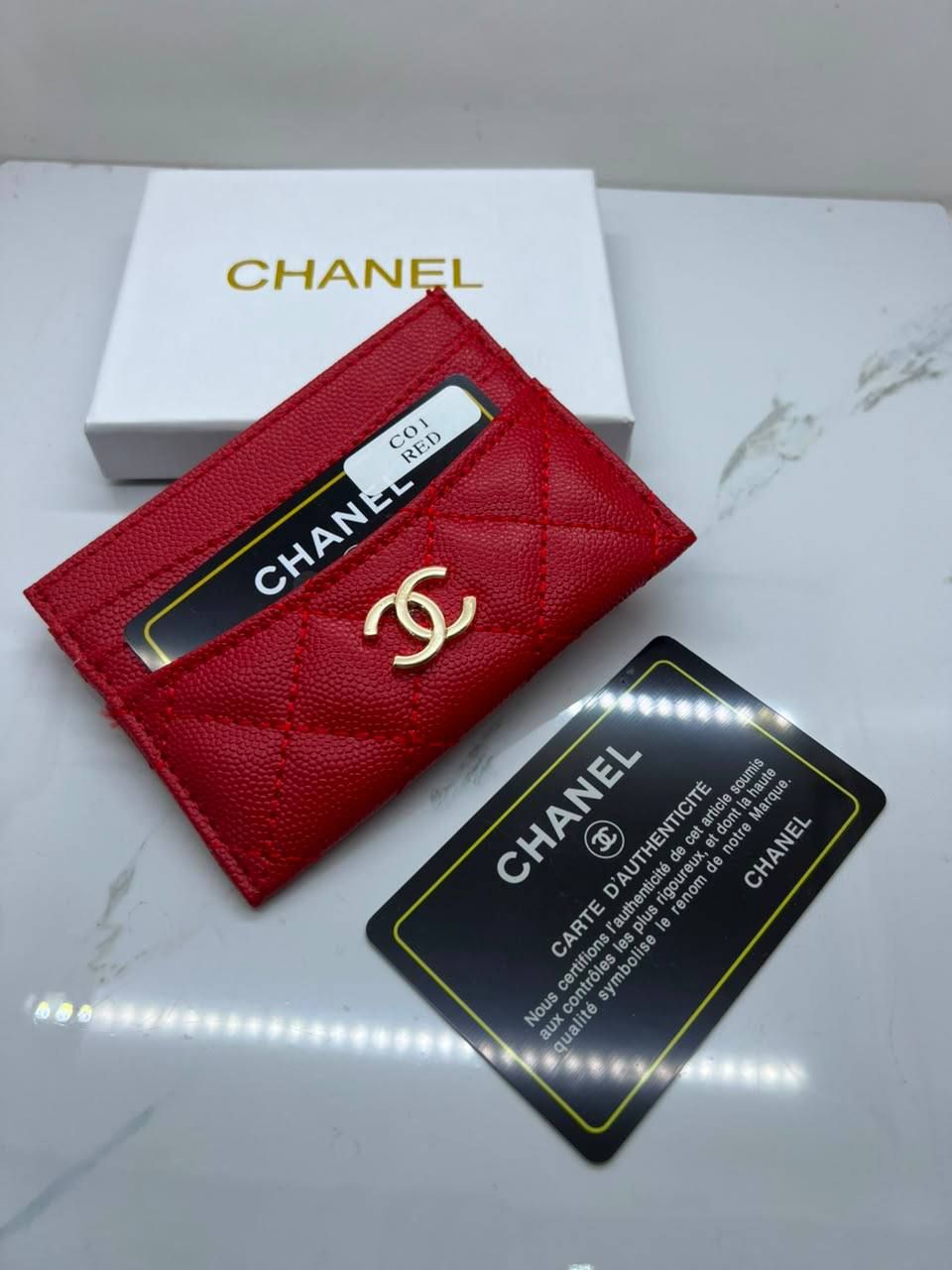 Chanel Inspired Quilted Wallet Collection (Master Copy) - Multi-Color Luxury Leather Wallets | D-E43 – Image 12