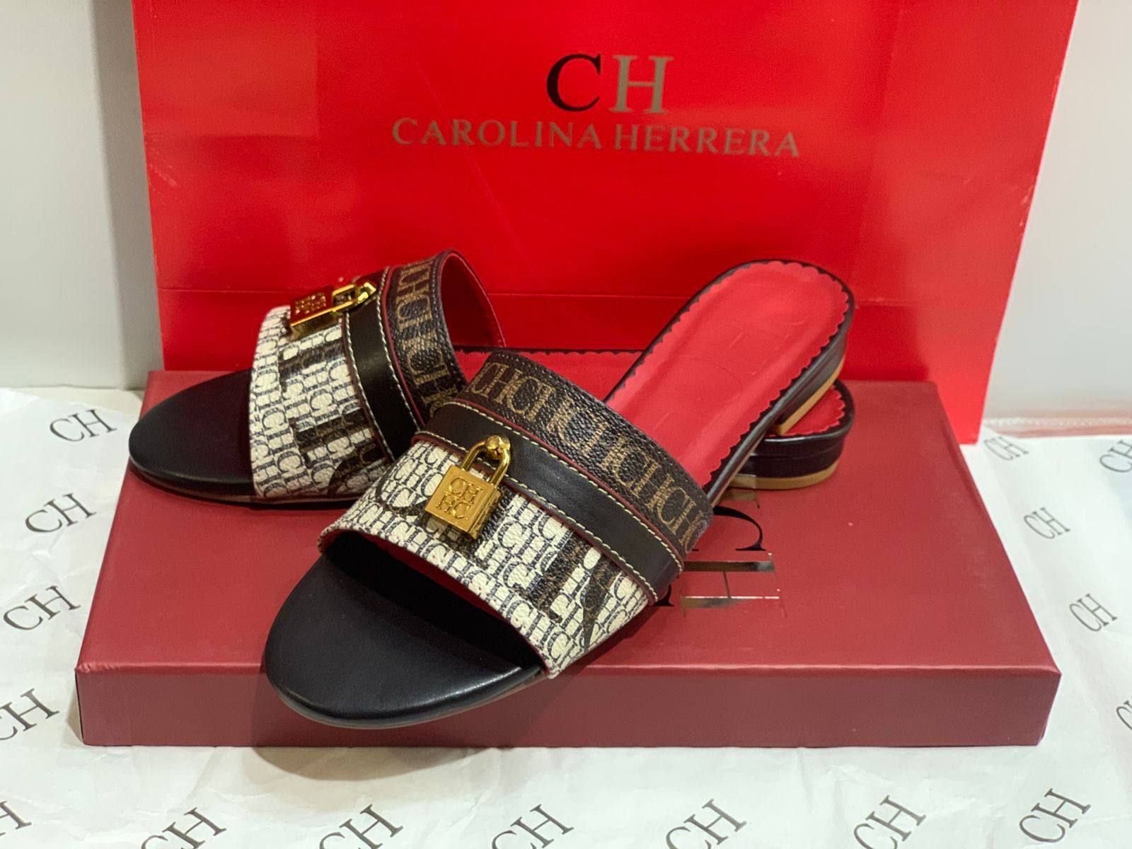 CH Inspired Elegant Women's Slides - Chic & Comfortable Flat Sandals | D-E46 – Image 5