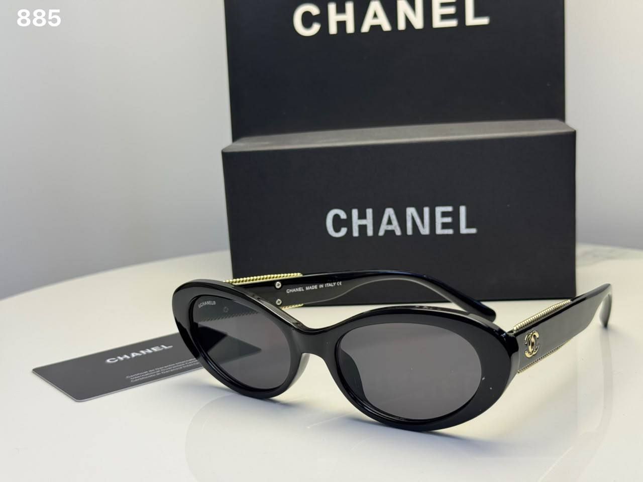 Chanel Sunglasses (Copy One) – Premium UV Protection & Iconic Designer Style in the UAE | D-E45 – Image 13