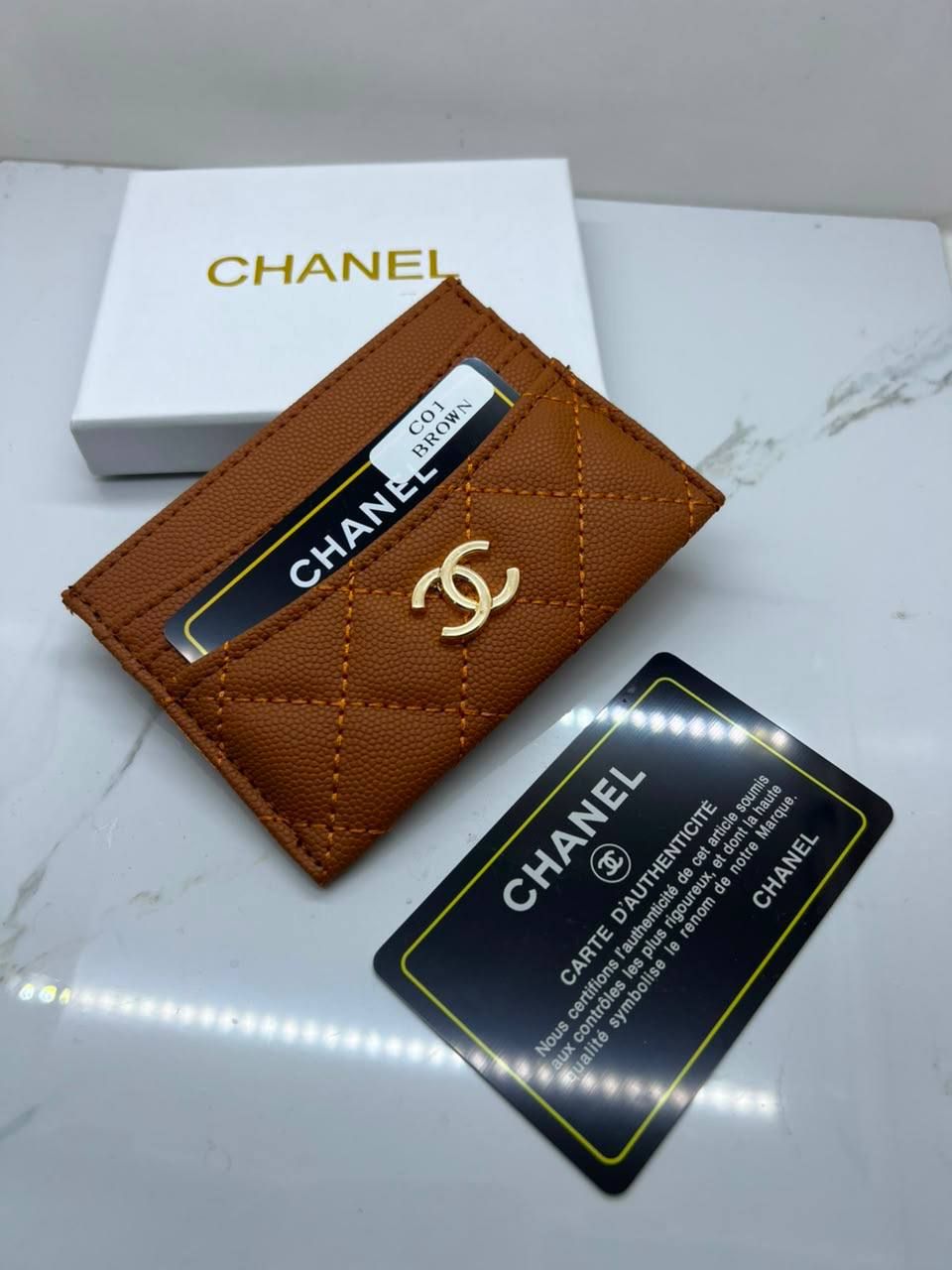 Chanel Inspired Quilted Wallet Collection (Master Copy) - Multi-Color Luxury Leather Wallets | D-E43 – Image 3
