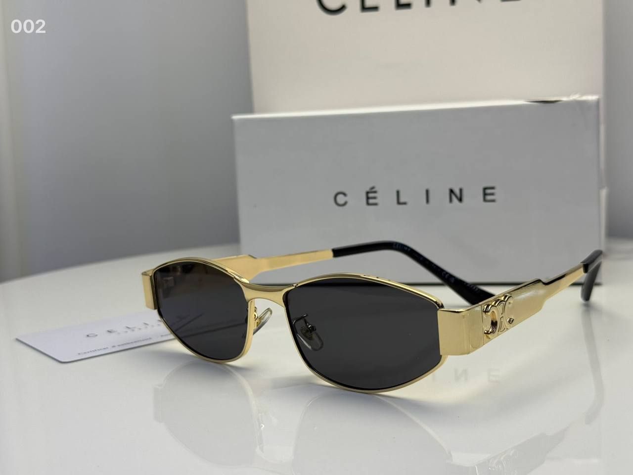 Celine Sunglasses (Copy One) – Premium UV Protection & Iconic Designer Style in the UAE | D-E45 – Image 3