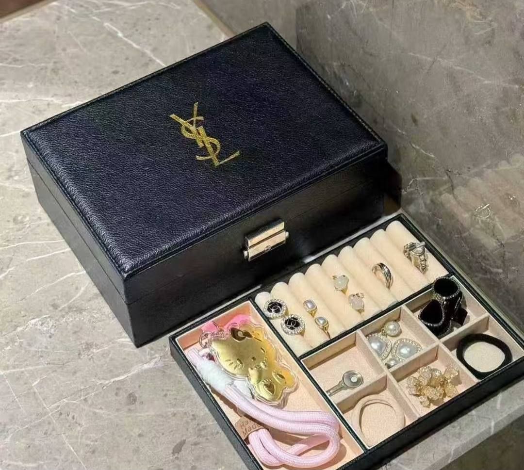 Premium Velvet Jewelry & Accessories Organizer Box – Elegance in Every Detail | D-E49 – Image 3