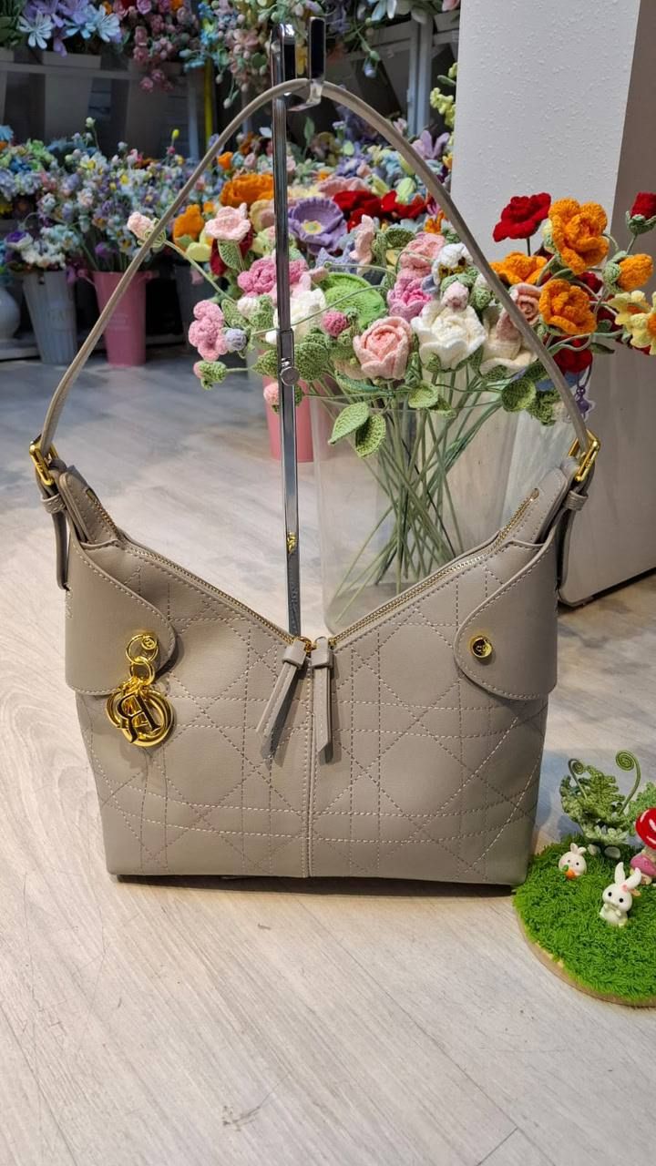 Dior Inspired Classic Leather Shoulder Bag – Timeless Elegance | D-E19 – Image 2