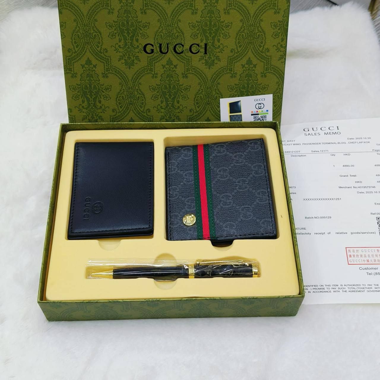 Luxury Men's Gift Sets (Wallet, Card Holder & Pen) – The Ultimate Gift for the Modern Gentleman in the UAE | D-E43 – Image 7