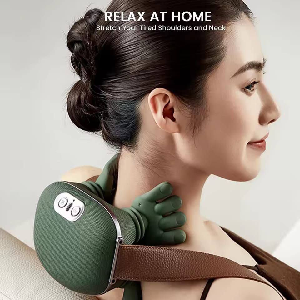 Electric Shoulder and Neck Massager with Heat Therapy UAE | D-E49 – Image 3
