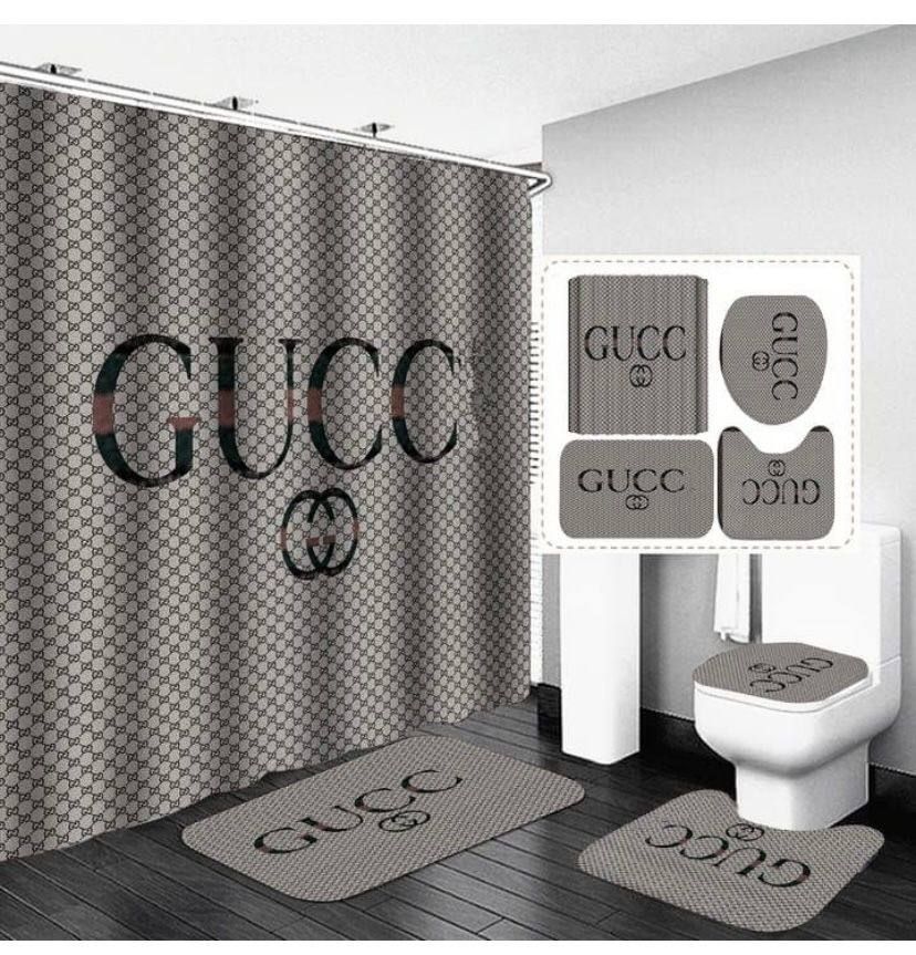 Premium 4-Piece Matching Bathroom Set – Luxury Designer Styling & Comfort | D-E49 – Image 14