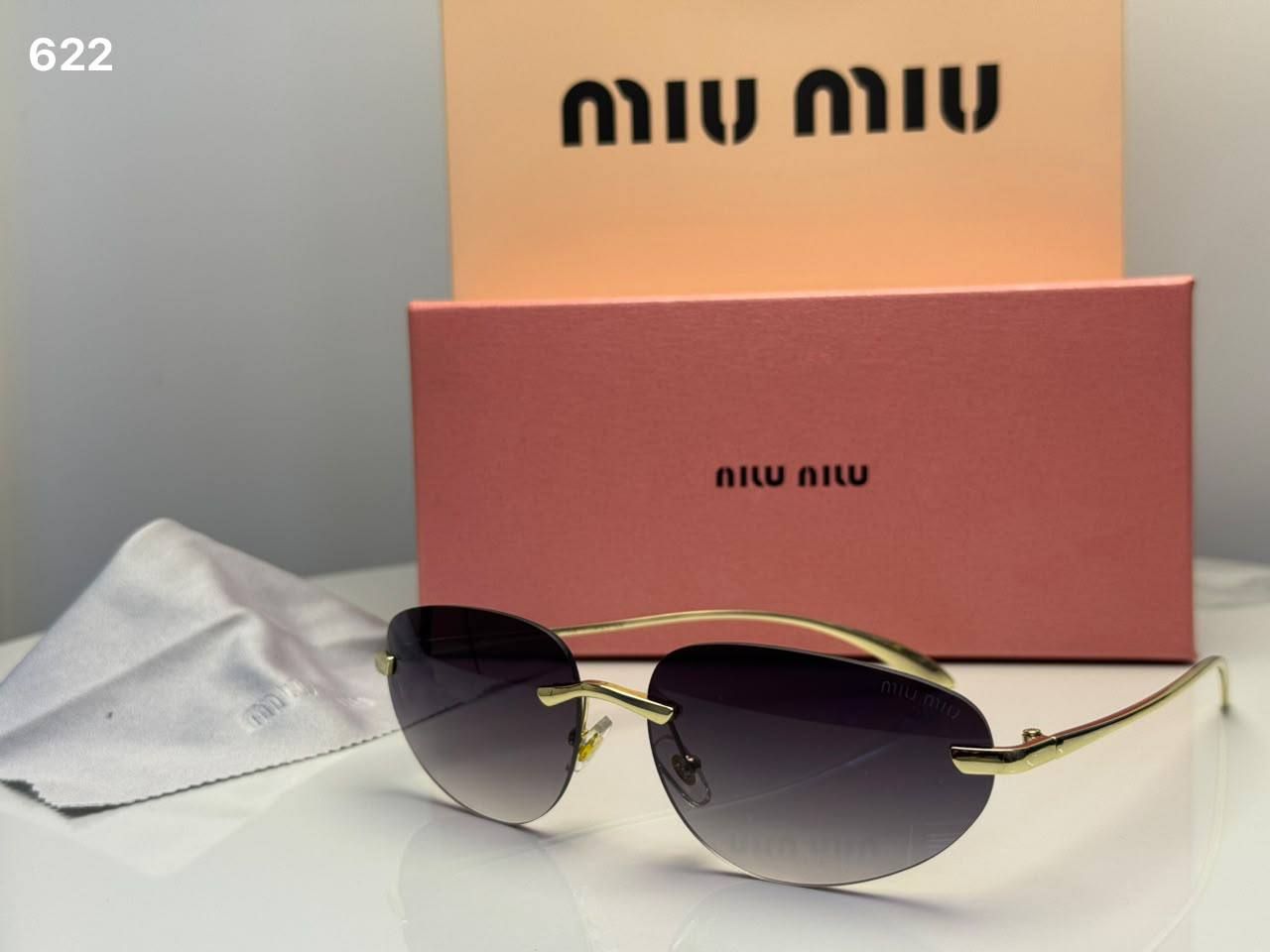 Miu Miu Sunglasses (Copy One) – Bold Designer Style & Complete UV Protection in the UAE | D-E45 – Image 5