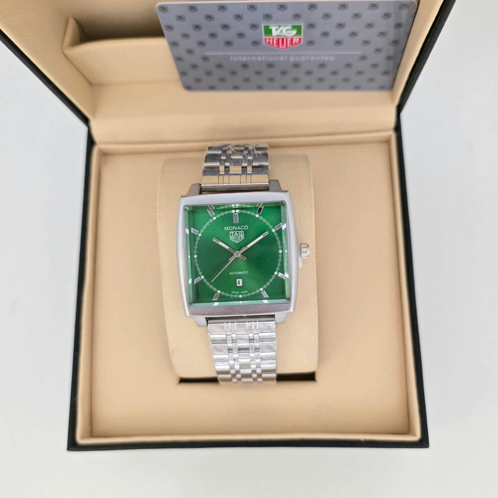 Tag Heuer Monaco All-Black Automatic Square Luxury Watch (Premium Quality) | D-E13 – Image 6