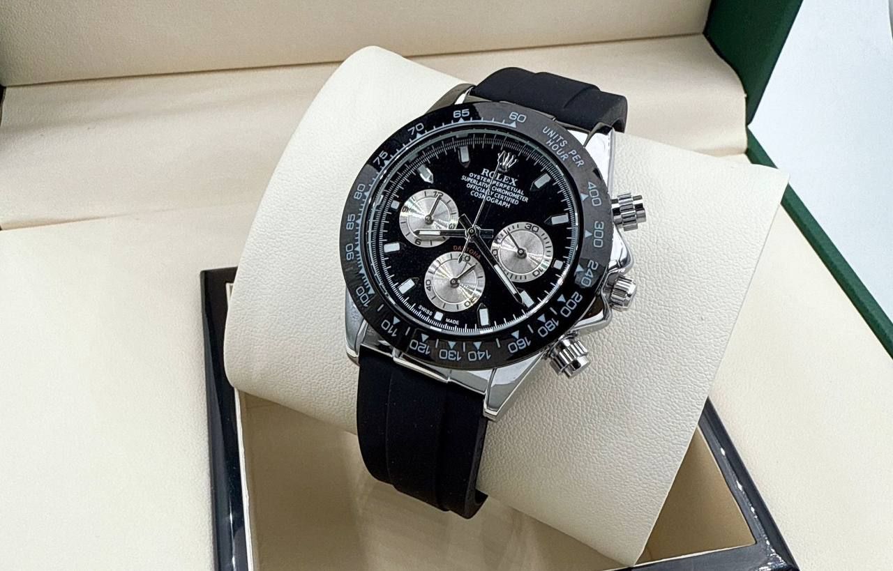 Cosmograph Daytona Luxury Sport Watch – Rolex-Inspired Premium Edition (Copy 1) | D-E01 – Image 1