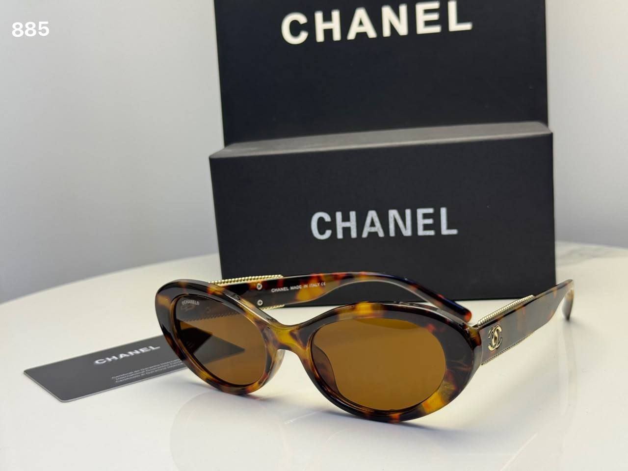 Chanel Sunglasses (Copy One) – Premium UV Protection & Iconic Designer Style in the UAE | D-E45 – Image 7