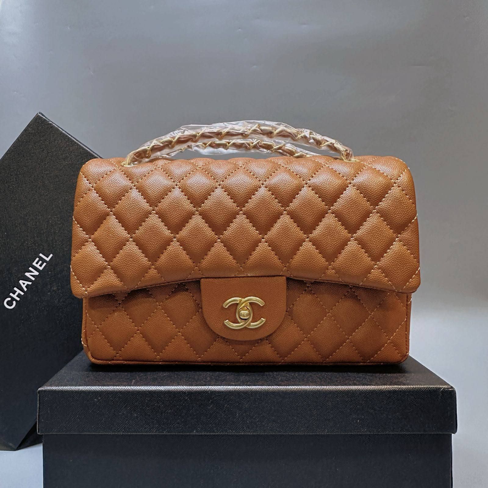 Luxury Chanel Classic Flap Bag in Premium Caviar Leather - Top High Master Edition | D-E16 – Image 4