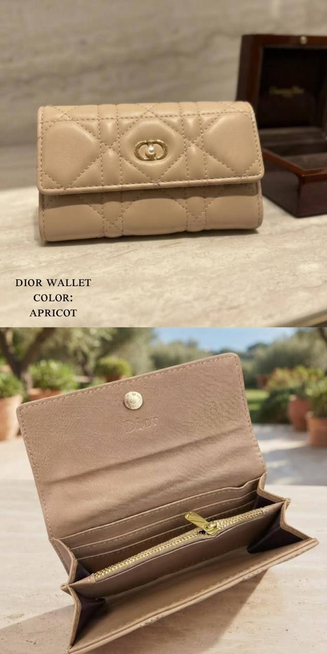 Dior Women's Wallet (Copy One) – Luxury Designer Mini Wallet in the UAE | D-E43 – Image 4