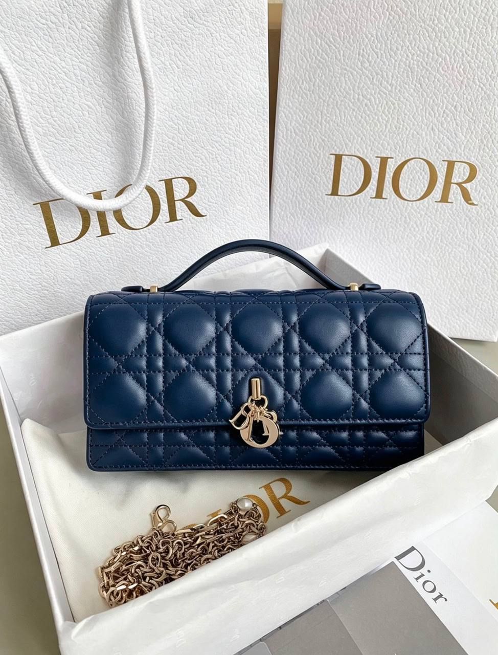Chic "Lady Dior Elongated" Quilted Chain Crossbody Bag – Available in All Colors | D-E19 – Image 14