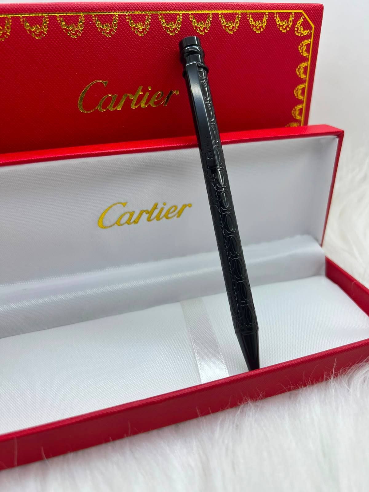 Cartier-Inspired Premium Engraved Luxury Pen Collection (Master Copy) | D-E57 – Image 2