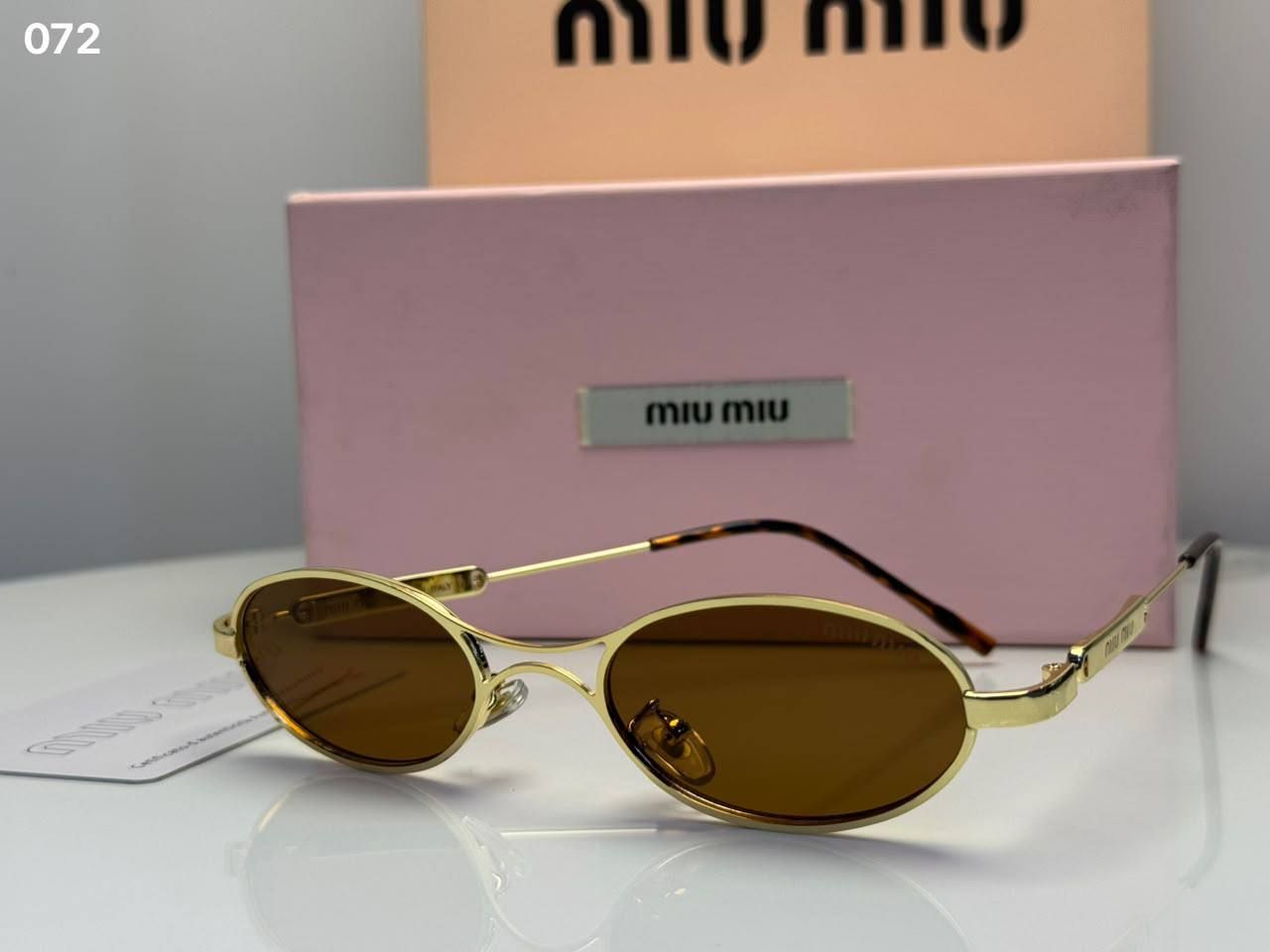 Miu Miu Sunglasses (Copy One) – Bold Designer Style & Complete UV Protection in the UAE | D-E45 – Image 8
