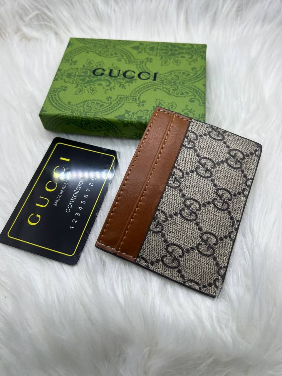 Gucci Inspired Card Holder & Wallet Collection (Master Copy) - Multi-Design GG Monogram & Quilted Leather | D-E43 – Image 4