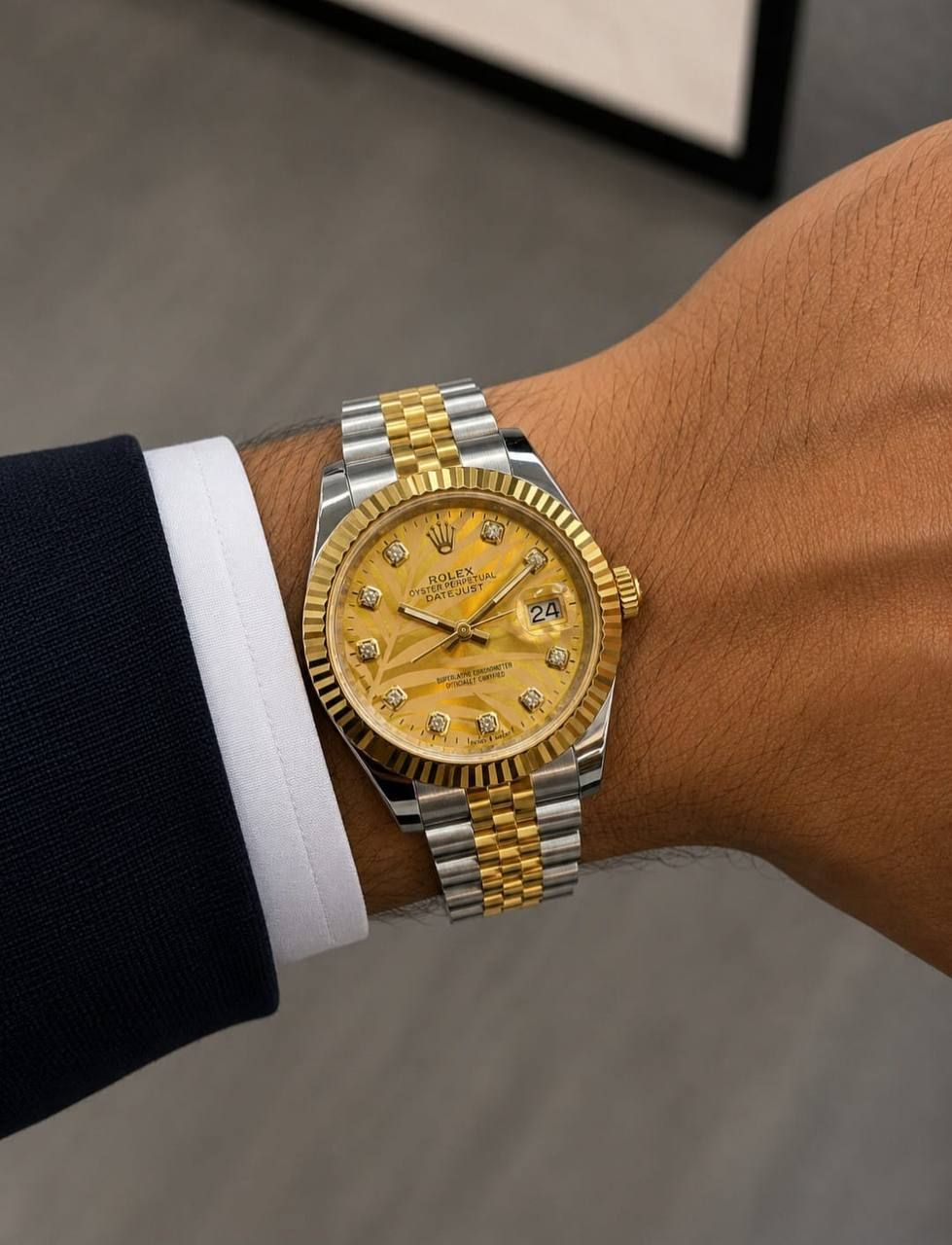 Classic Datejust Luxury Watch – Rolex-Inspired Premium Edition (Copy 1) with Mega Color Selection | D-E01 – Image 19