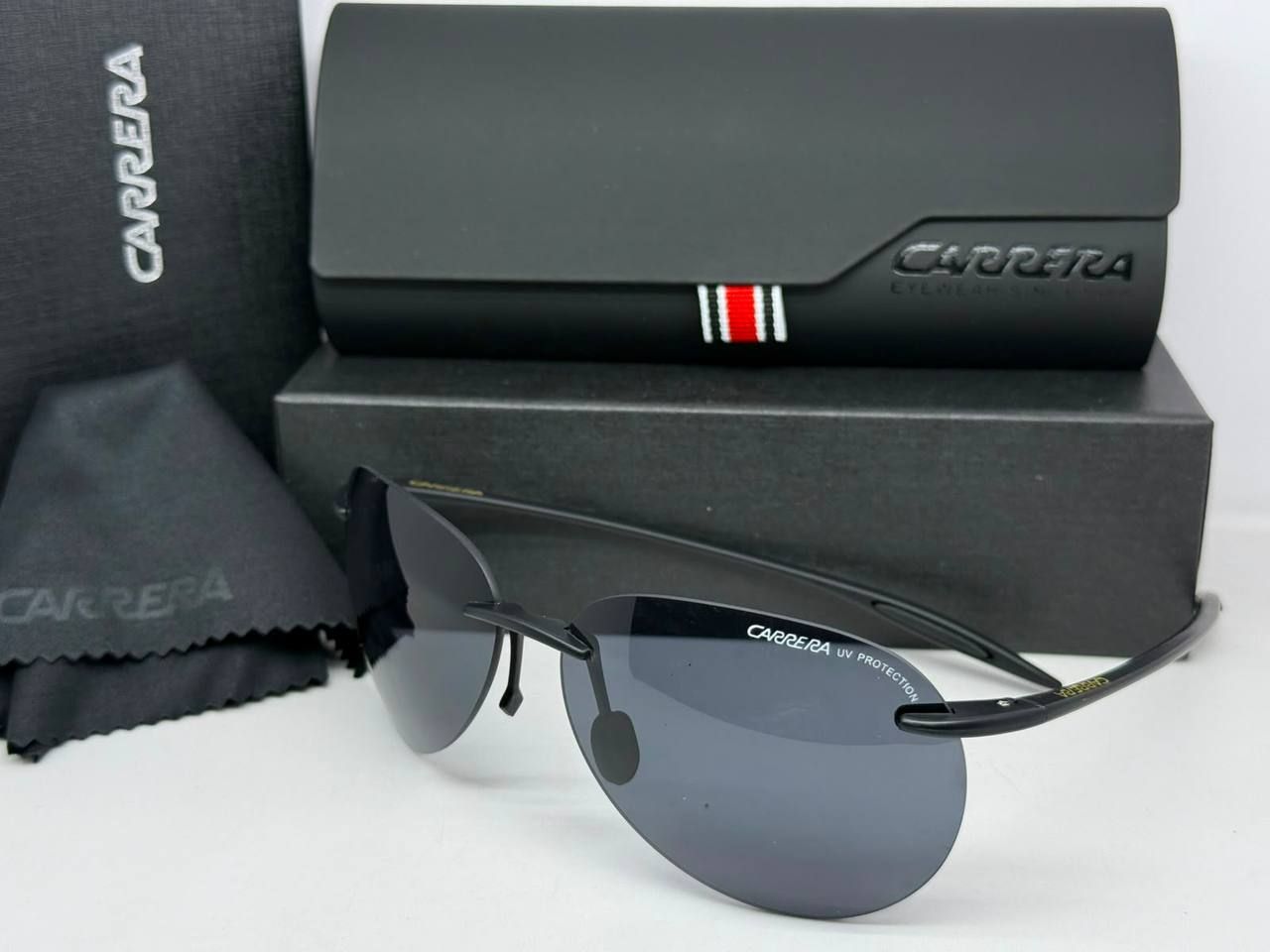 Carrera Rimless Sunglasses Copy One | Sporty Luxury Design & Fast Delivery UAE 🇦🇪 | D-E45 – Image 2