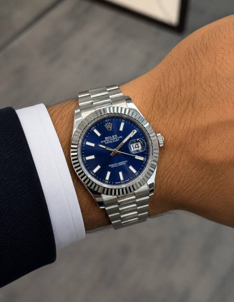 Classic Datejust Luxury Watch – Rolex-Inspired Premium Edition (Copy 1) with Mega Color Selection | D-E01 – Image 11