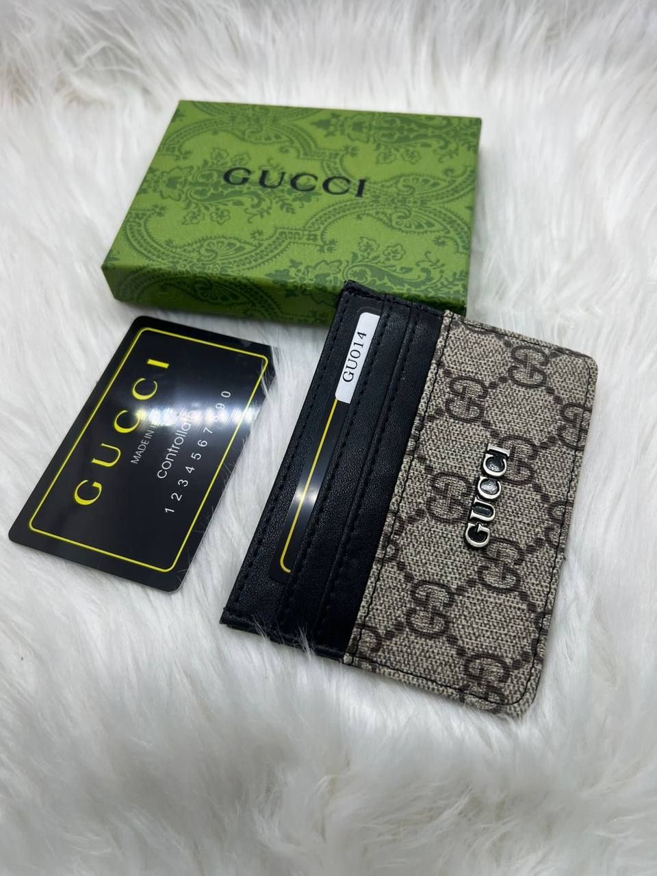 Gucci Inspired Card Holder & Wallet Collection (Master Copy) - Multi-Design GG Monogram & Quilted Leather | D-E43 – Image 5