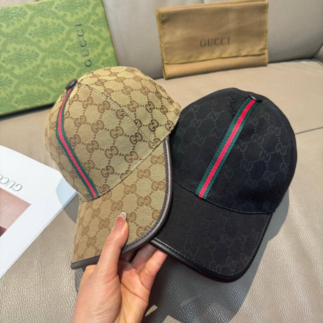 كابات "Gucci" الأيقونية الفاخرة – الفخامة الإيطالية بجودة (كوبي ون) | D-A47 – Image 2