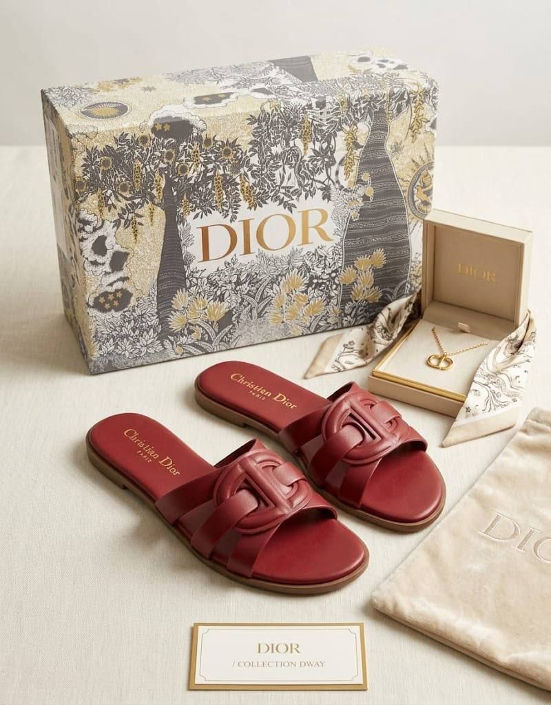 ​حذاء سنيكرز ديور (DIOR) القماشي العصري – أناقة الشارع الفاخرة | D-A46 – Image 3