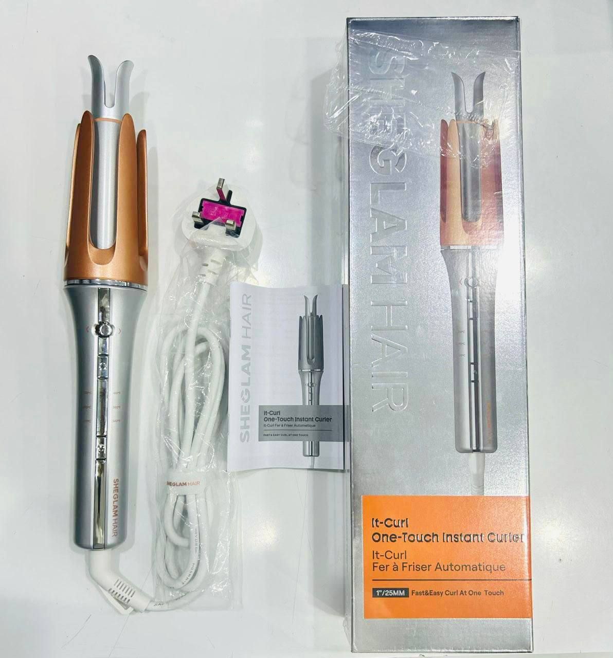 Automatic Hair Curler Machine for Fast & Easy Beach Waves UAE | D-E49 – Image 2