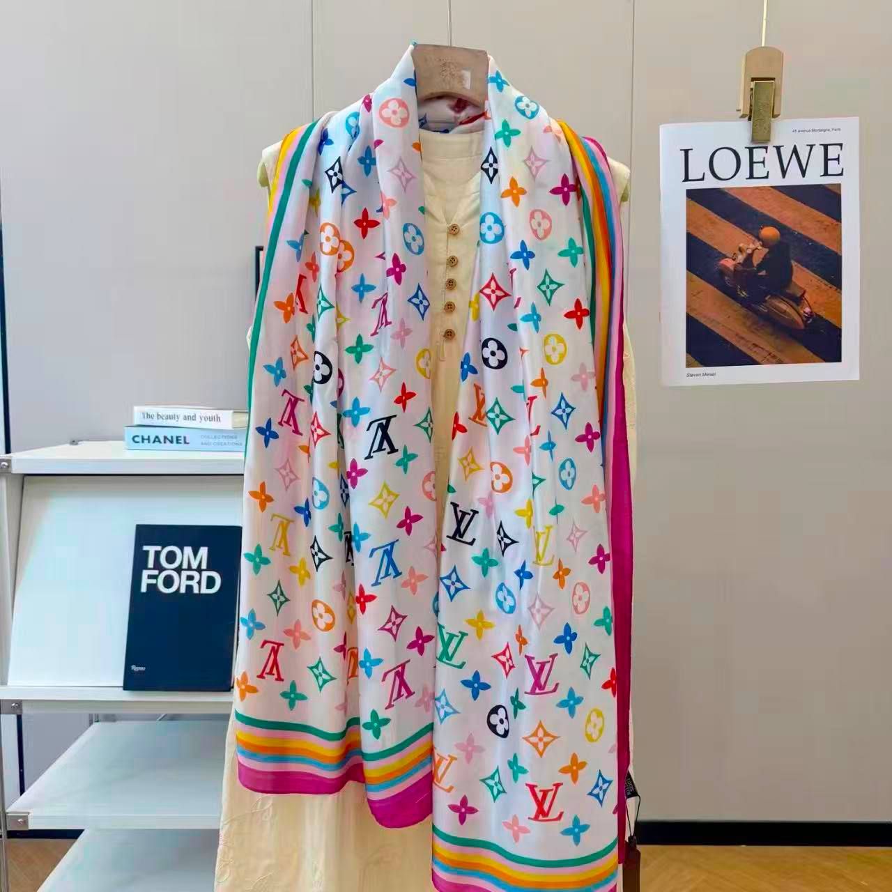 Designer Luxury Scarves (Copy One) – Soft & Elegant Statement Scarves for the UAE | D-E47 – Image 29