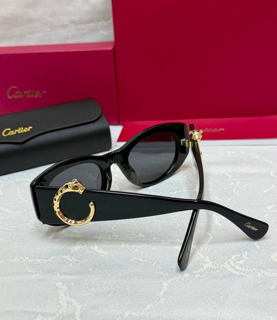 Cartier High Master Luxury Sunglasses | Elegance & Modern Style | UAE | D-E56 – Image 2