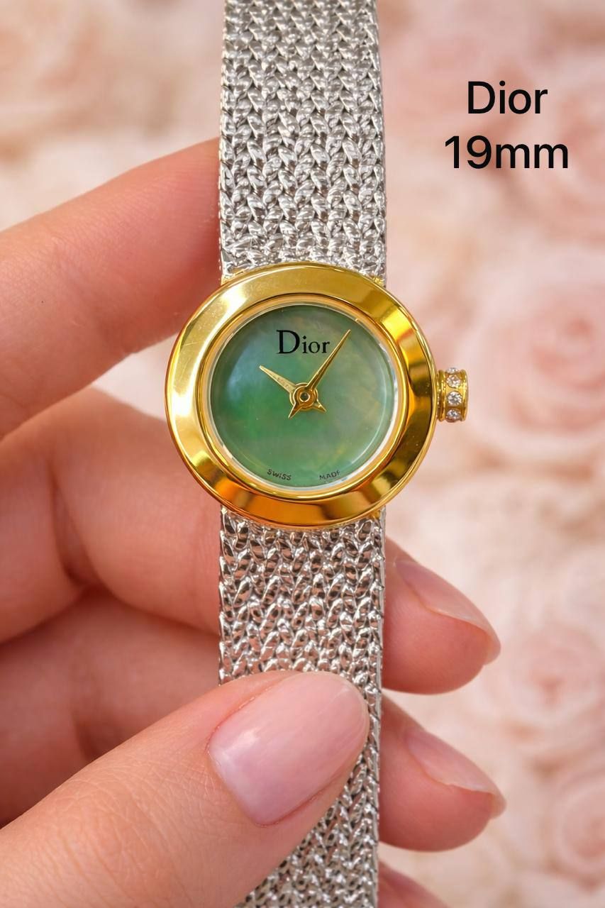 ساعة يد نسائية فاخرة من ديور 19 مم (ماستر كوبي) – سحر التفاصيل الصغيرة | D-A58 – Image 15