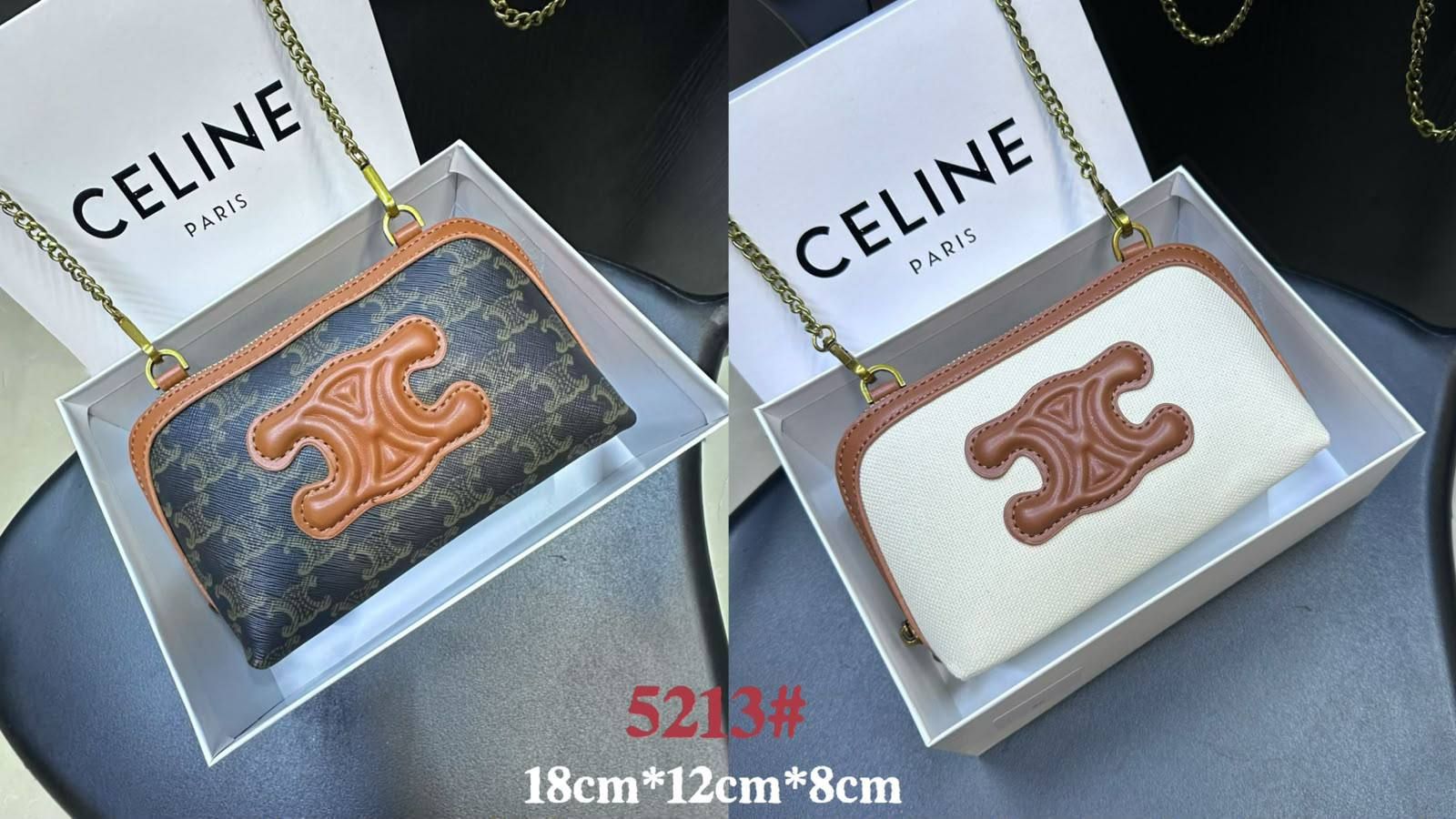 Celine Triomphe Mini Crossbody Bag – Parisian Luxury & Chic Style | D-E23 – Image 5