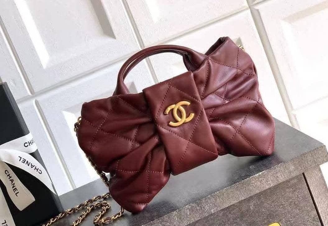 Chanel Mini Bow Bag Master Quality 22cm | Luxury & Style | UAE | D-E56 – Image 2