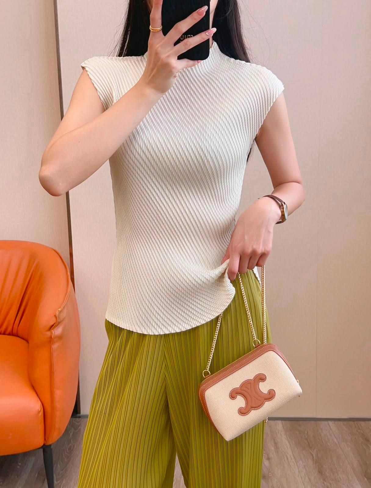 Celine Triomphe Mini Crossbody Bag – Parisian Luxury & Chic Style | D-E23 – Image 7