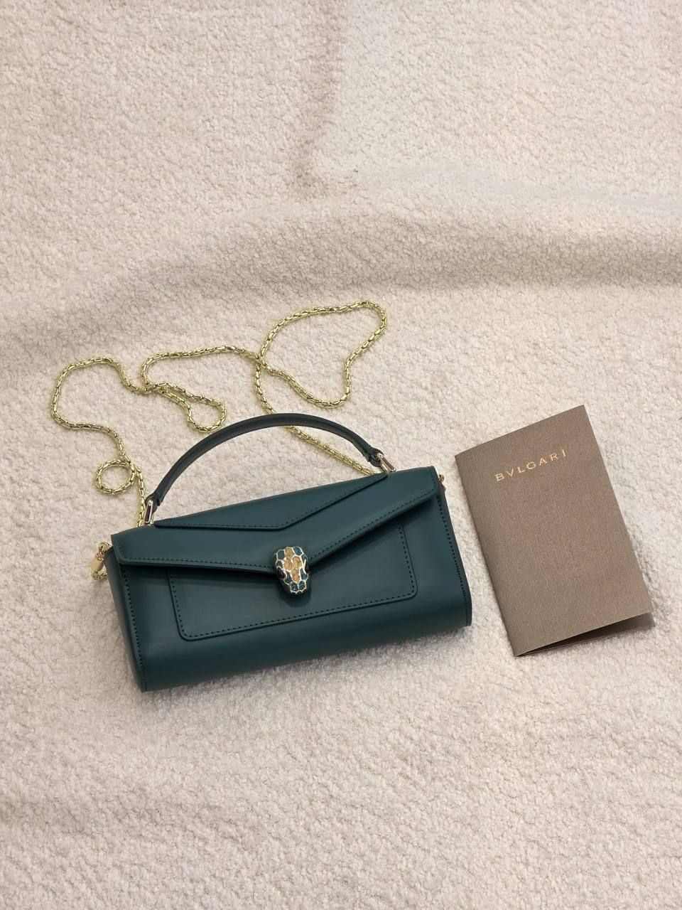 Bulgari Luxury Snake Head Handbag | Elegance & Style | UAE | D-E56 – Image 4