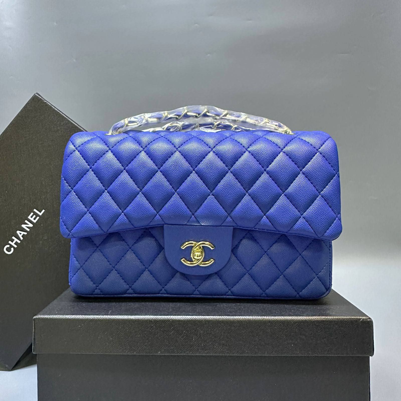 Luxury Chanel Classic Flap Bag in Premium Caviar Leather - Top High Master Edition | D-E16 – Image 1