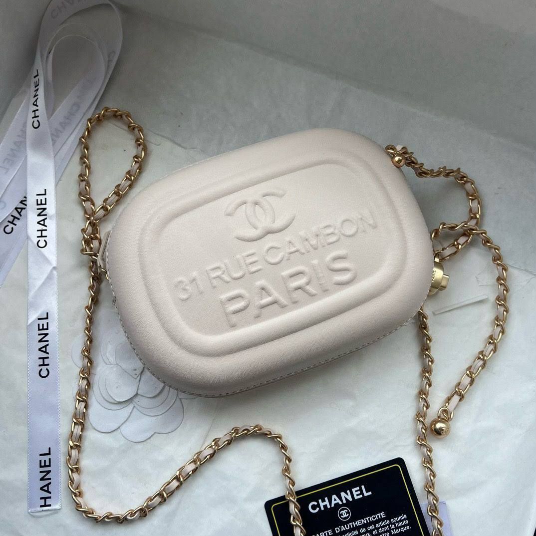 Chanel Mini Oval Crossbody Bag "31 Rue Cambon" - Premium High Quality | D-E16 – Image 7