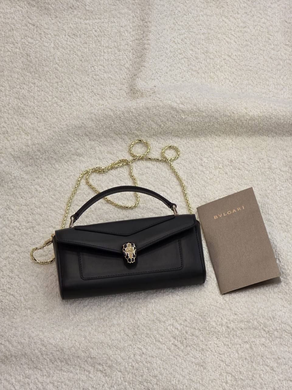 Bulgari Luxury Snake Head Handbag | Elegance & Style | UAE | D-E56 – Image 3