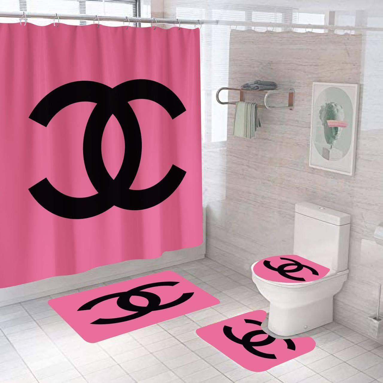 Premium 4-Piece Matching Bathroom Set – Luxury Designer Styling & Comfort | D-E49 – Image 3